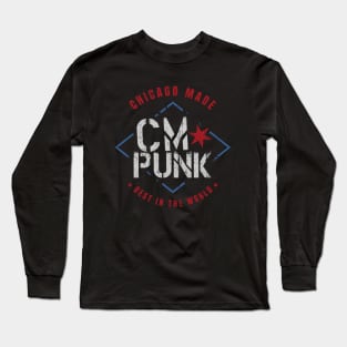 CM Punk Chicago Made Long Sleeve T-Shirt